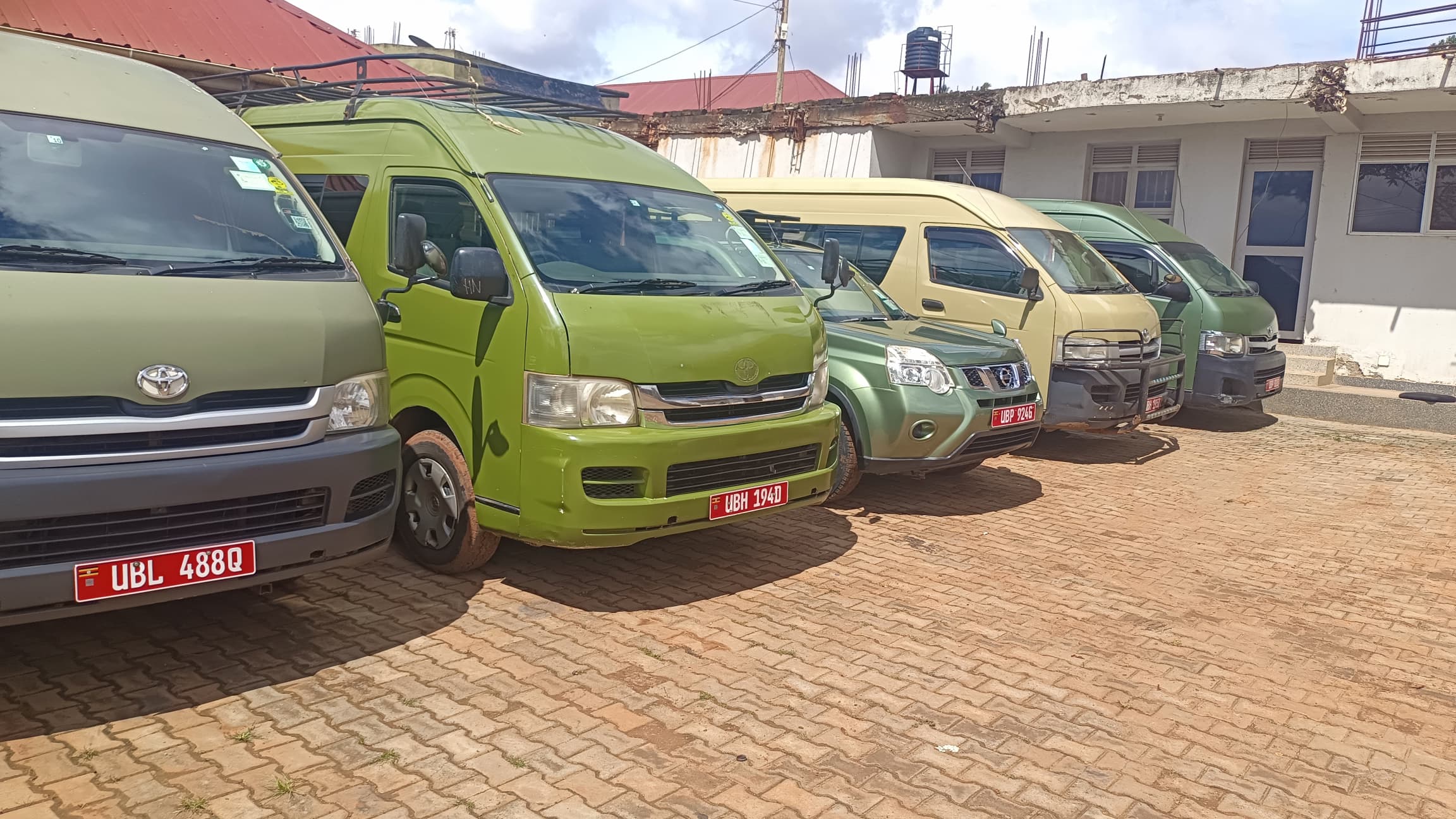 Affordable car rental Uganda-Hiace Vans