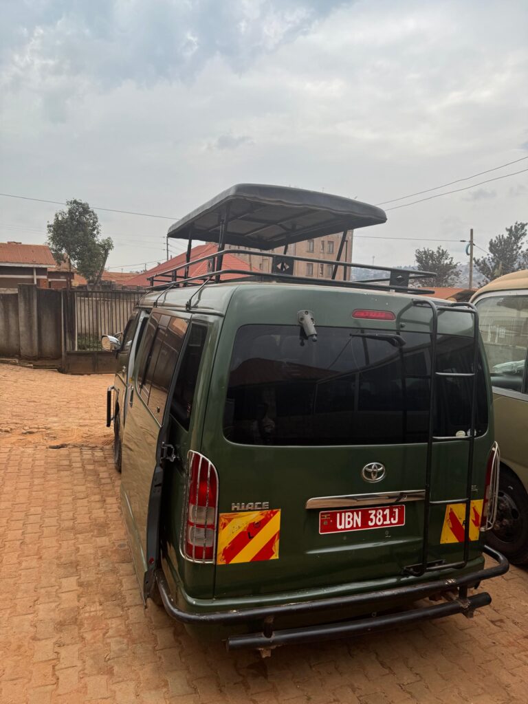 luxury 4x4 van with a pop up roof