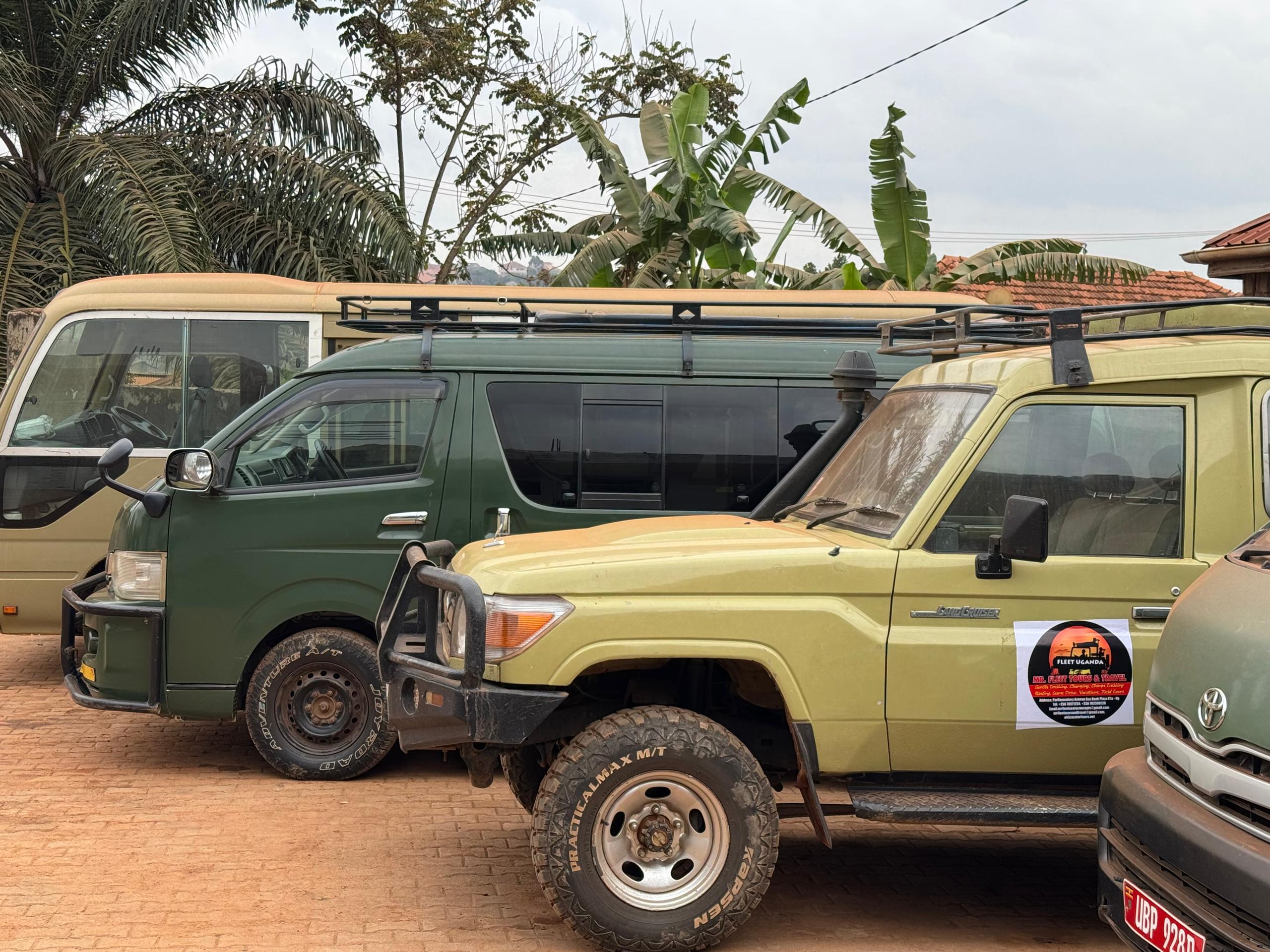 4x4 Cross border Car rental East Africa fleet