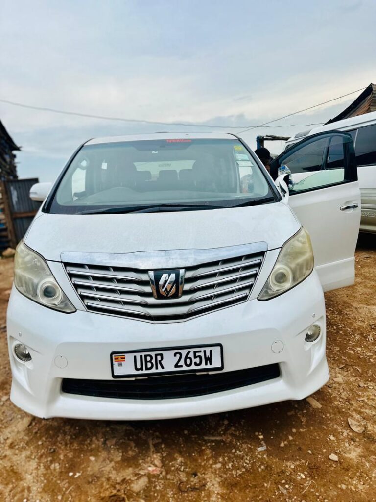 Affordable 4x4 Toyota Vellfire car hire in Uganda 